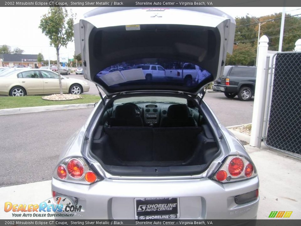 2002 Mitsubishi Eclipse GT Coupe Sterling Silver Metallic / Black Photo #13
