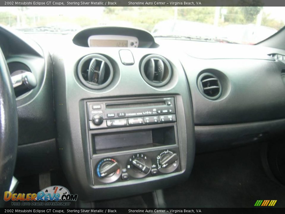 2002 Mitsubishi Eclipse GT Coupe Sterling Silver Metallic / Black Photo #17