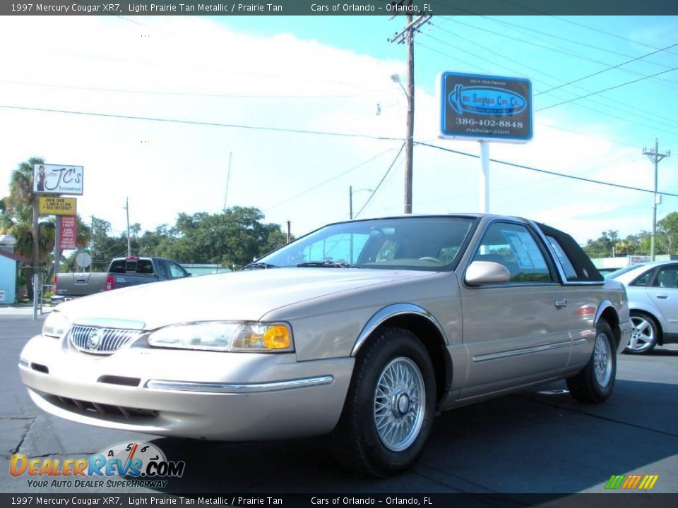 1997 Mercury Cougar XR7 Light Prairie Tan Metallic / Prairie Tan Photo #1
