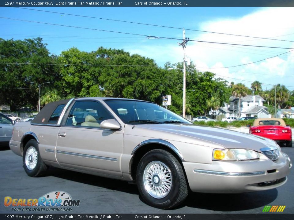 1997 Mercury Cougar XR7 Light Prairie Tan Metallic / Prairie Tan Photo #3
