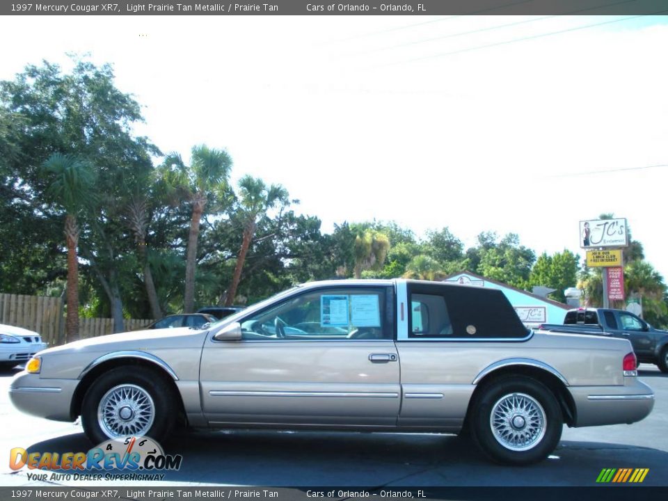 1997 Mercury Cougar XR7 Light Prairie Tan Metallic / Prairie Tan Photo #8