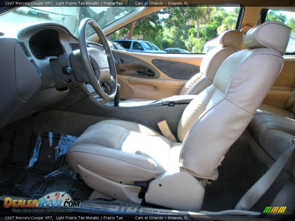 1997 Mercury Cougar XR7 Light Prairie Tan Metallic / Prairie Tan Photo #13