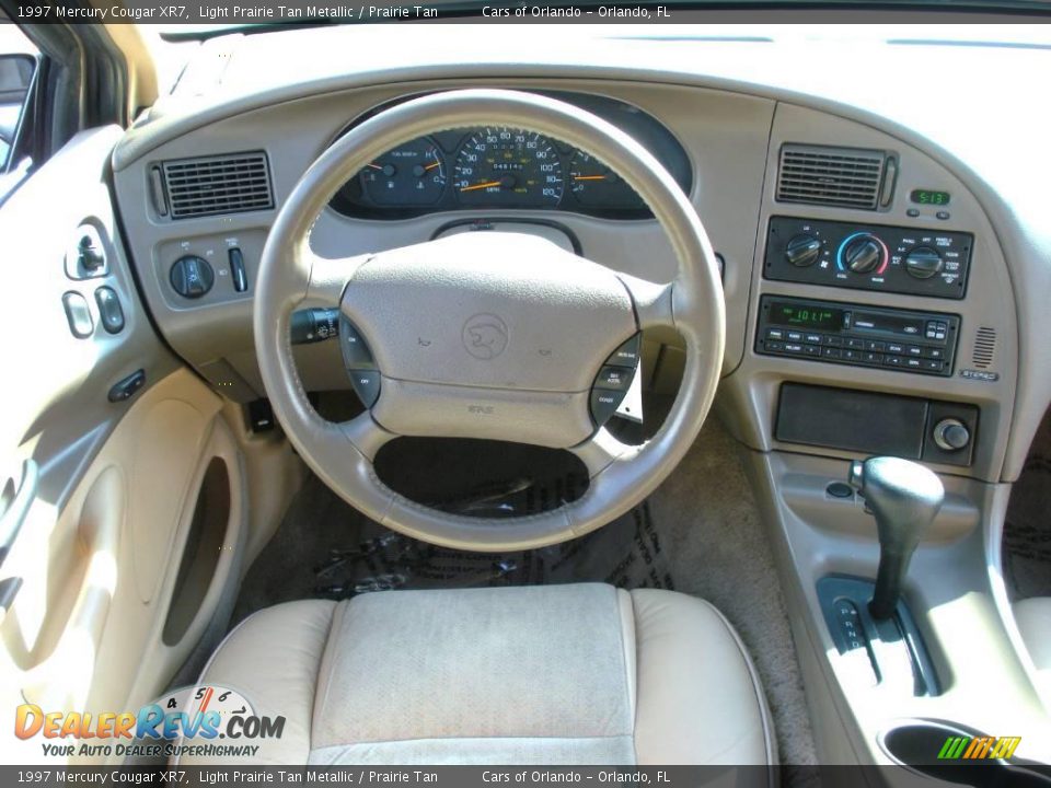 1997 Mercury Cougar XR7 Light Prairie Tan Metallic / Prairie Tan Photo #20