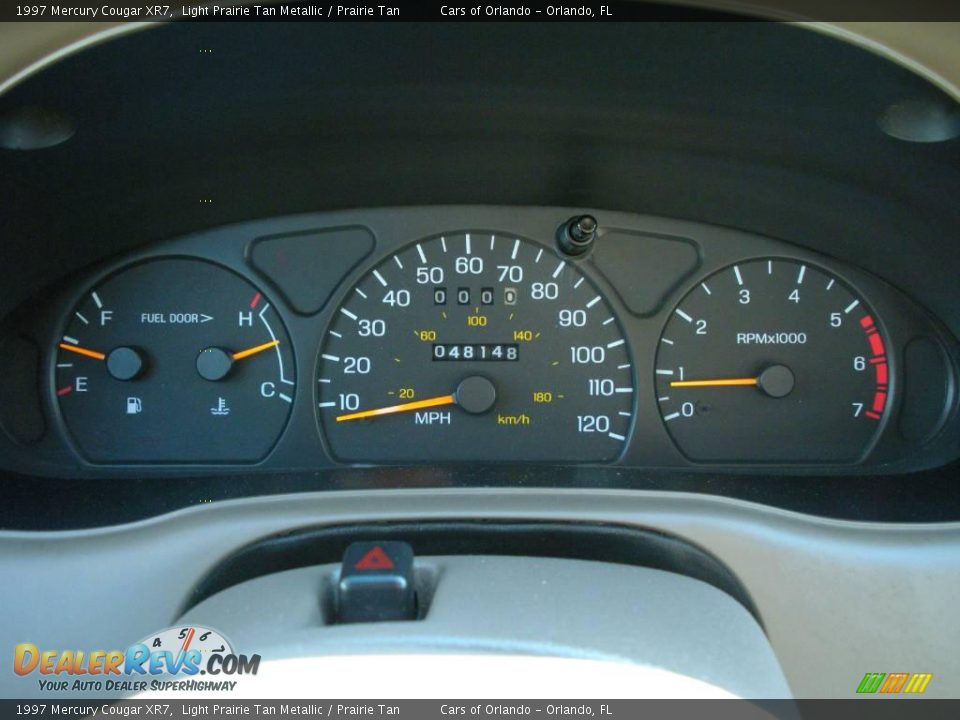 1997 Mercury Cougar XR7 Light Prairie Tan Metallic / Prairie Tan Photo #21