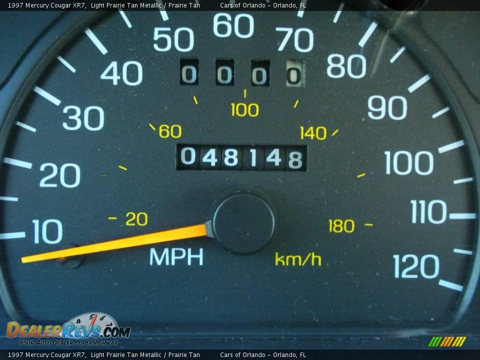1997 Mercury Cougar XR7 Light Prairie Tan Metallic / Prairie Tan Photo #22