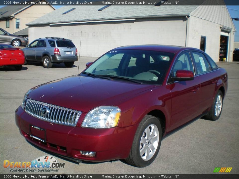 2005 Mercury Montego Premier AWD Merlot Metallic / Shale Photo #1