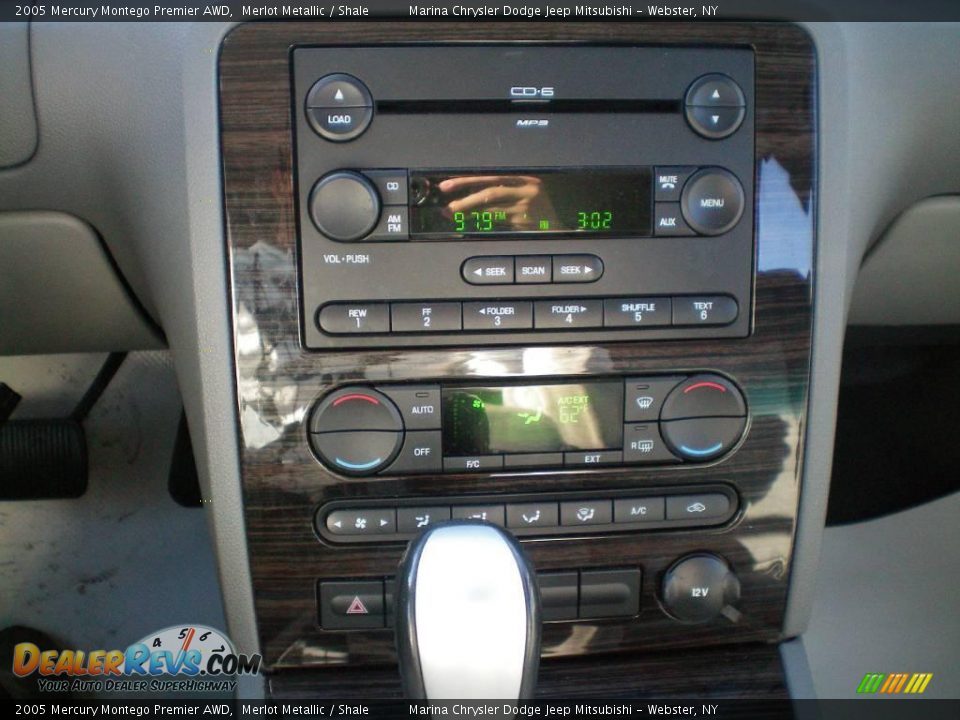 2005 Mercury Montego Premier AWD Merlot Metallic / Shale Photo #5
