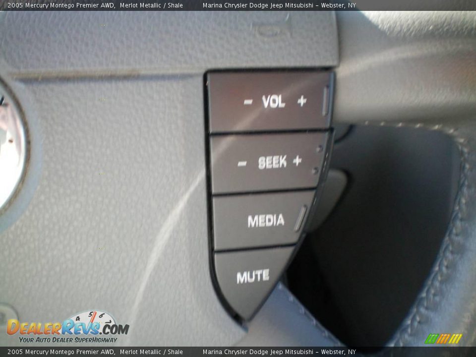 2005 Mercury Montego Premier AWD Merlot Metallic / Shale Photo #6