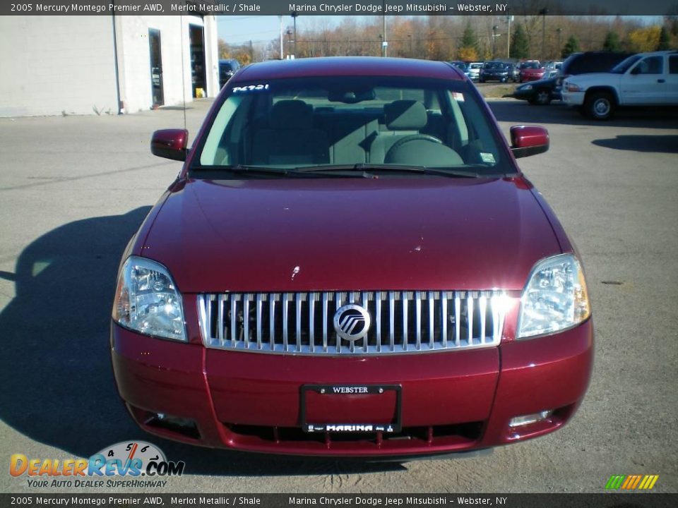 2005 Mercury Montego Premier AWD Merlot Metallic / Shale Photo #13