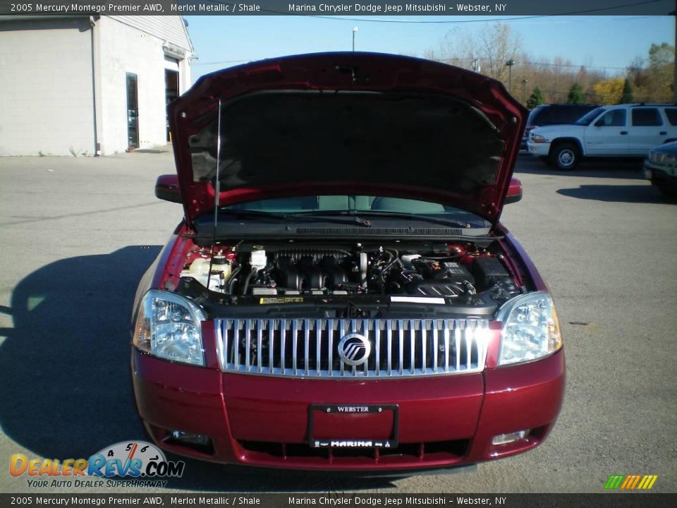 2005 Mercury Montego Premier AWD Merlot Metallic / Shale Photo #14