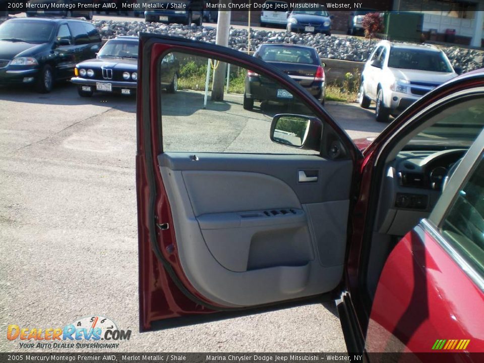 2005 Mercury Montego Premier AWD Merlot Metallic / Shale Photo #16