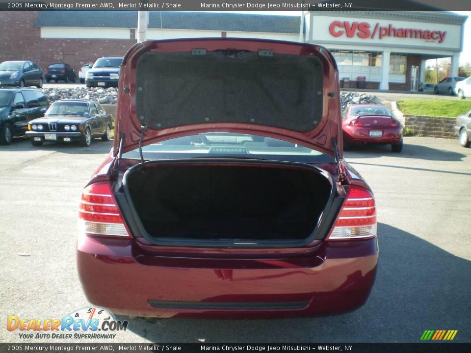 2005 Mercury Montego Premier AWD Merlot Metallic / Shale Photo #18