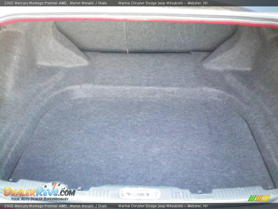 2005 Mercury Montego Premier AWD Merlot Metallic / Shale Photo #19