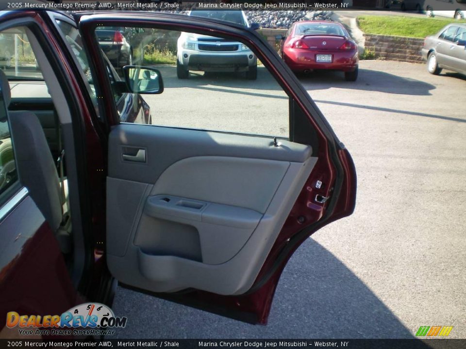 2005 Mercury Montego Premier AWD Merlot Metallic / Shale Photo #20