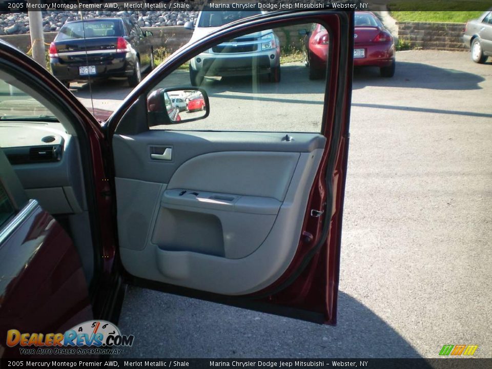 2005 Mercury Montego Premier AWD Merlot Metallic / Shale Photo #22