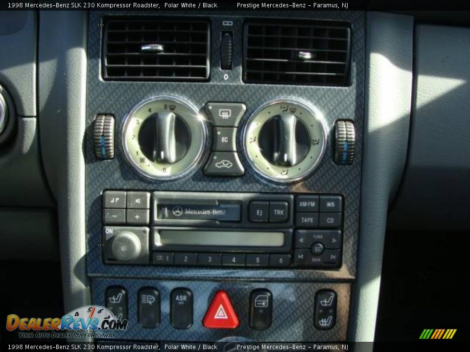 1998 Mercedes-Benz SLK 230 Kompressor Roadster Polar White / Black Photo #13