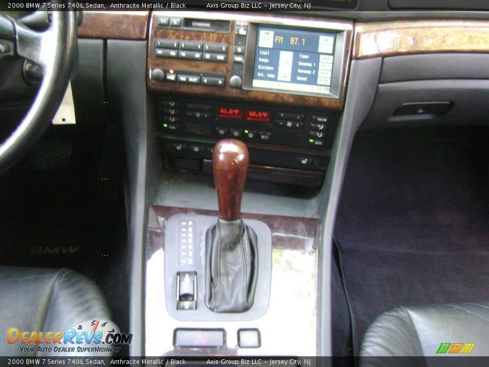 2000 BMW 7 Series 740iL Sedan Anthracite Metallic / Black Photo #21