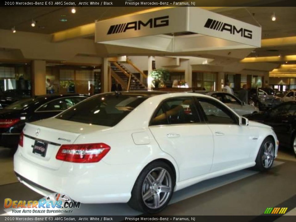 2010 Mercedes-Benz E 63 AMG Sedan Arctic White / Black Photo #6