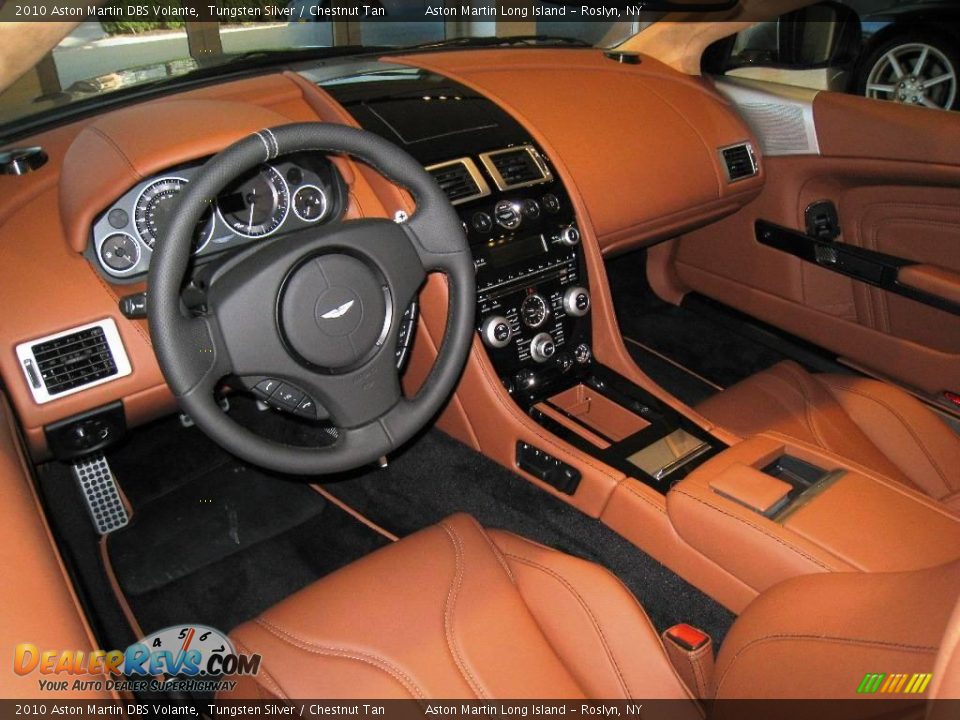 2010 Aston Martin DBS Volante Tungsten Silver / Chestnut Tan Photo #6