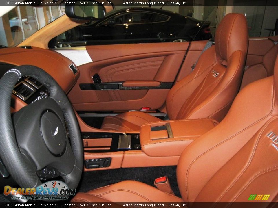 2010 Aston Martin DBS Volante Tungsten Silver / Chestnut Tan Photo #7