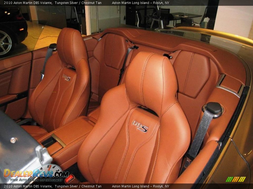2010 Aston Martin DBS Volante Tungsten Silver / Chestnut Tan Photo #8