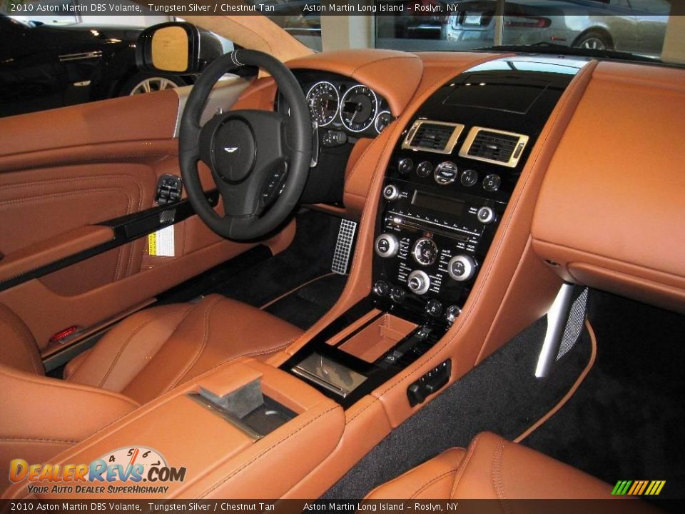 2010 Aston Martin DBS Volante Tungsten Silver / Chestnut Tan Photo #9