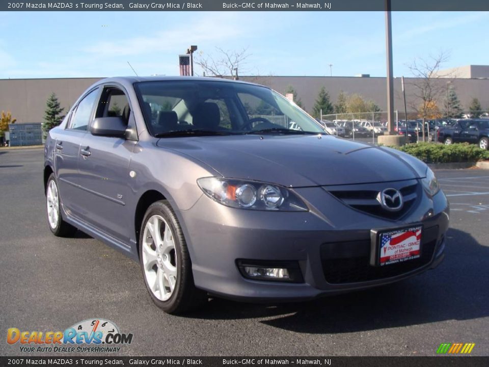 2007 Mazda MAZDA3 s Touring Sedan Galaxy Gray Mica / Black Photo #3