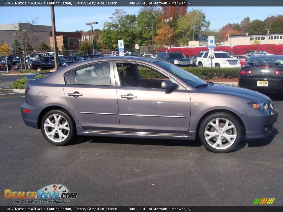 2007 Mazda MAZDA3 s Touring Sedan Galaxy Gray Mica / Black Photo #4