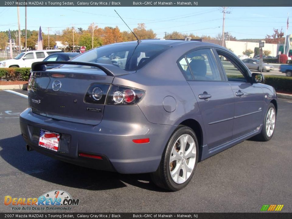 2007 Mazda MAZDA3 s Touring Sedan Galaxy Gray Mica / Black Photo #5