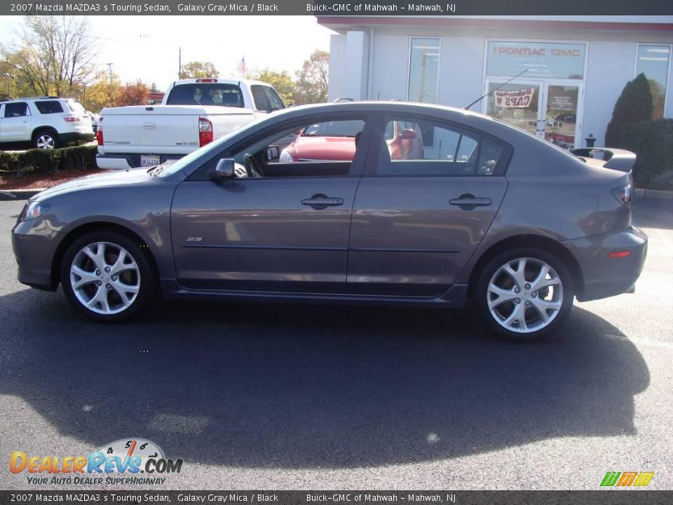 2007 Mazda MAZDA3 s Touring Sedan Galaxy Gray Mica / Black Photo #9