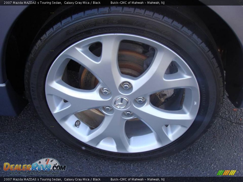 2007 Mazda MAZDA3 s Touring Sedan Galaxy Gray Mica / Black Photo #10