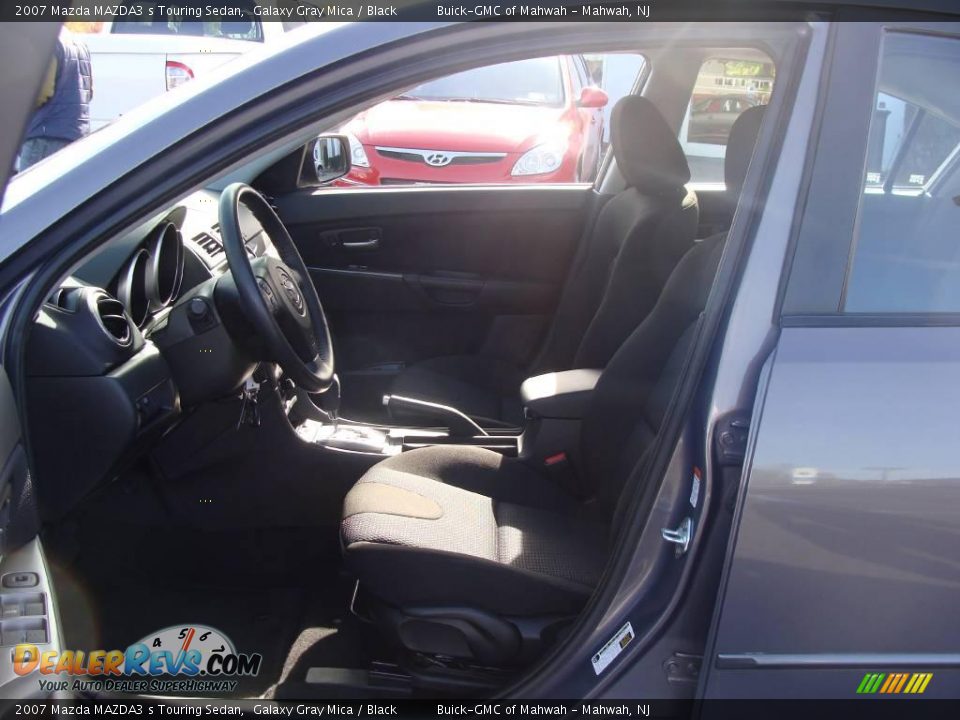 2007 Mazda MAZDA3 s Touring Sedan Galaxy Gray Mica / Black Photo #14
