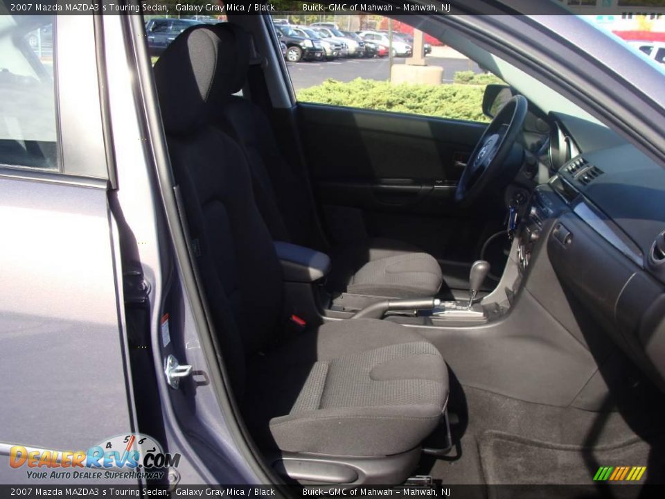 2007 Mazda MAZDA3 s Touring Sedan Galaxy Gray Mica / Black Photo #17