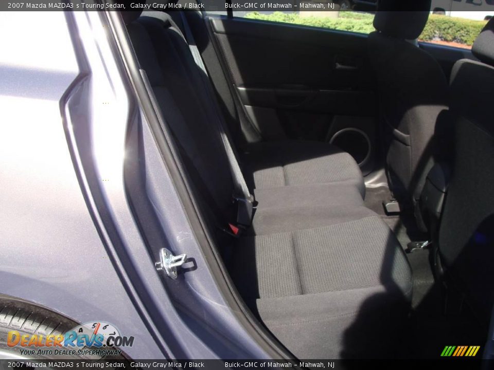 2007 Mazda MAZDA3 s Touring Sedan Galaxy Gray Mica / Black Photo #18