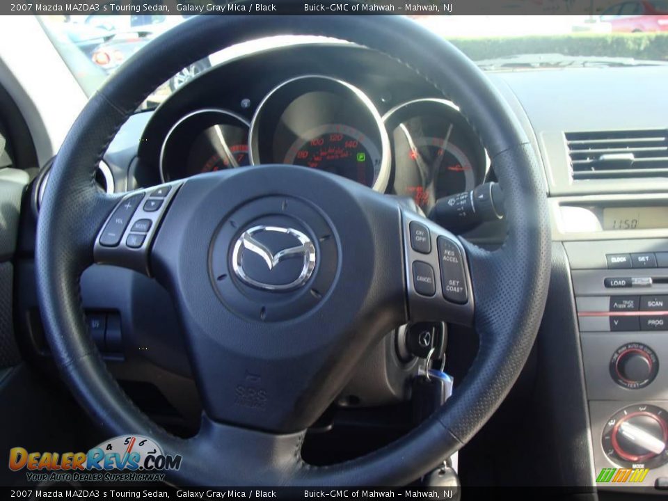 2007 Mazda MAZDA3 s Touring Sedan Galaxy Gray Mica / Black Photo #21