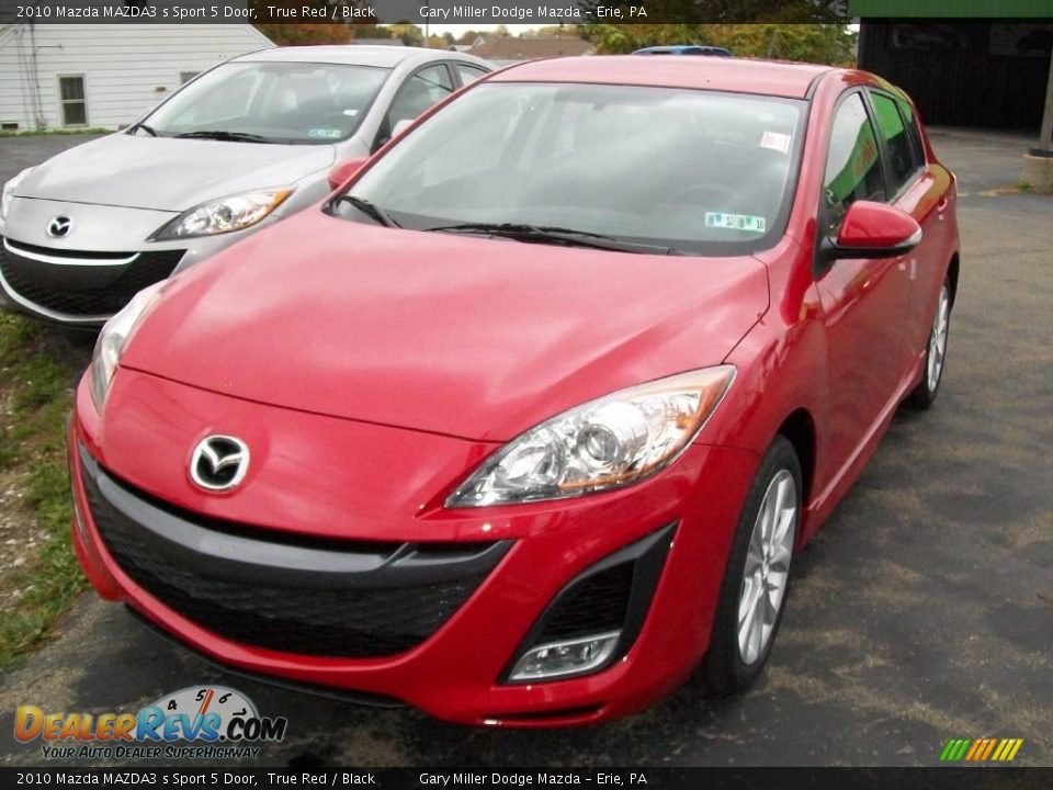 2010 Mazda MAZDA3 s Sport 5 Door True Red / Black Photo #1