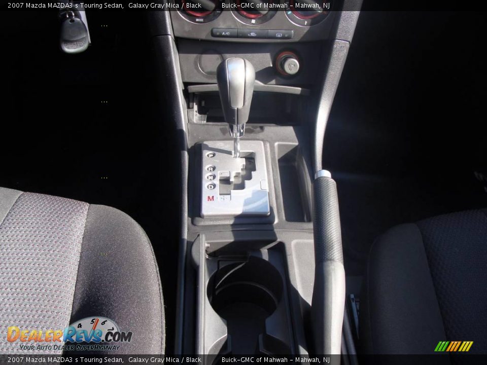 2007 Mazda MAZDA3 s Touring Sedan Galaxy Gray Mica / Black Photo #23