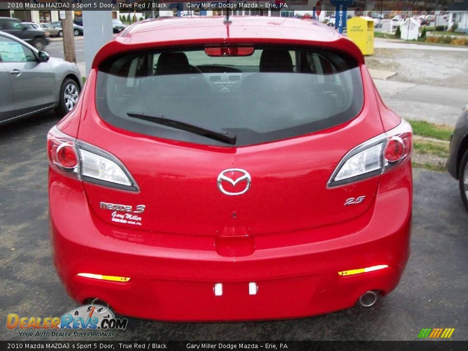 2010 Mazda MAZDA3 s Sport 5 Door True Red / Black Photo #4