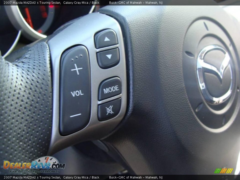 2007 Mazda MAZDA3 s Touring Sedan Galaxy Gray Mica / Black Photo #24