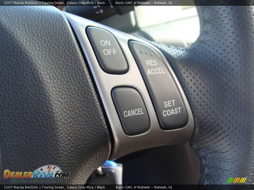 2007 Mazda MAZDA3 s Touring Sedan Galaxy Gray Mica / Black Photo #25