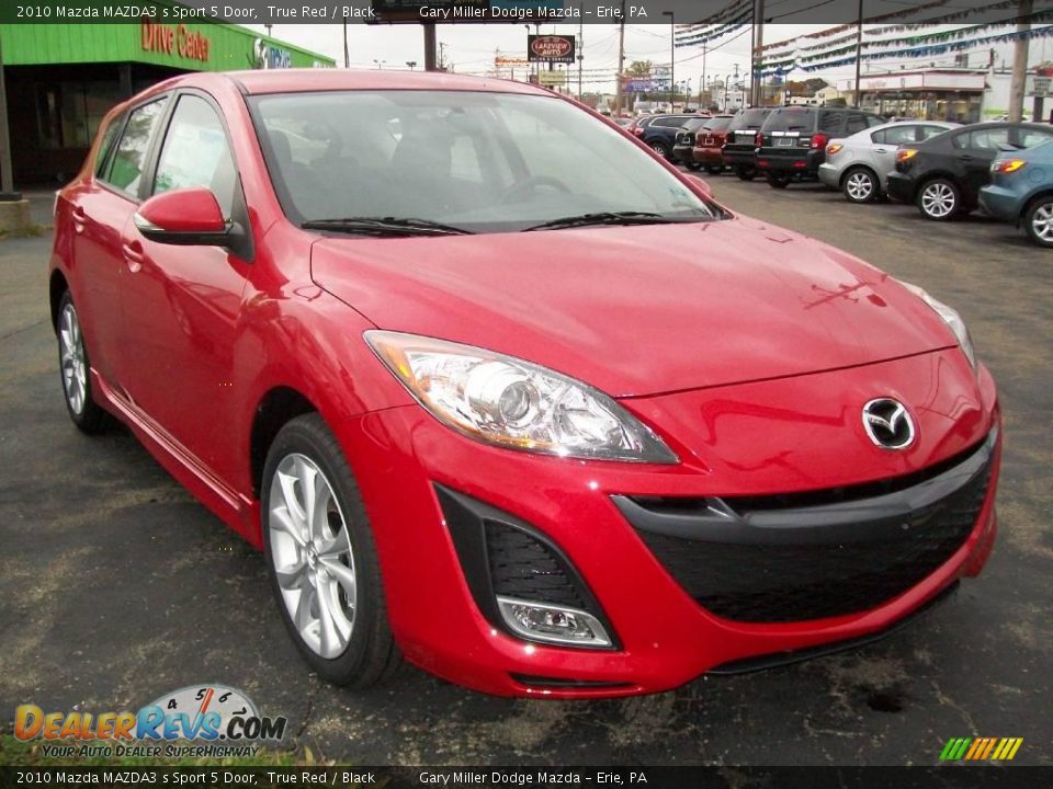 2010 Mazda MAZDA3 s Sport 5 Door True Red / Black Photo #8