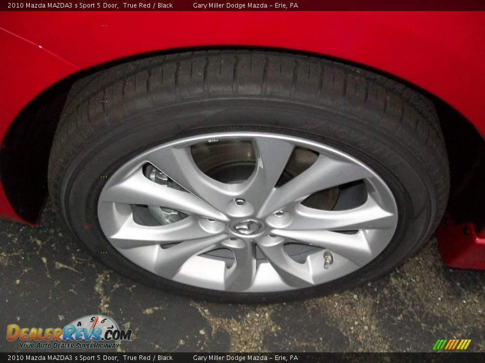 2010 Mazda MAZDA3 s Sport 5 Door True Red / Black Photo #10