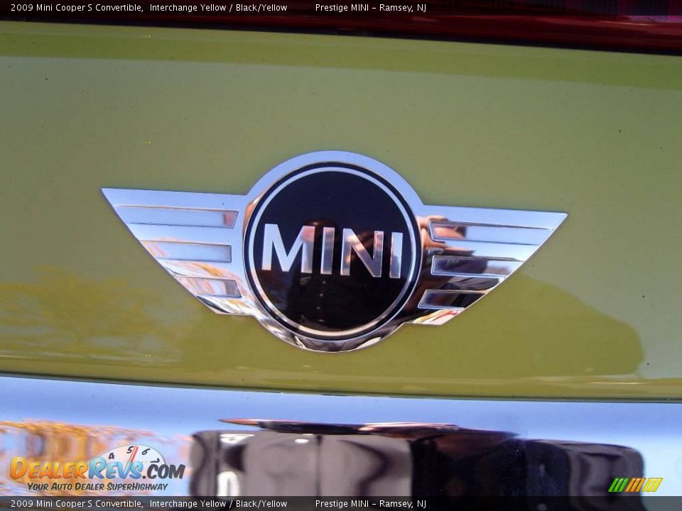 2009 Mini Cooper S Convertible Interchange Yellow / Black/Yellow Photo #3