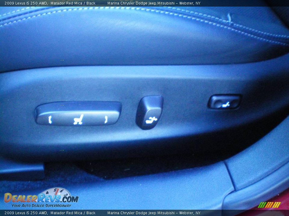 2009 Lexus IS 250 AWD Matador Red Mica / Black Photo #4