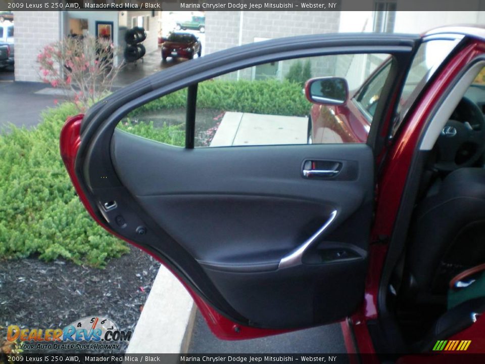 2009 Lexus IS 250 AWD Matador Red Mica / Black Photo #11