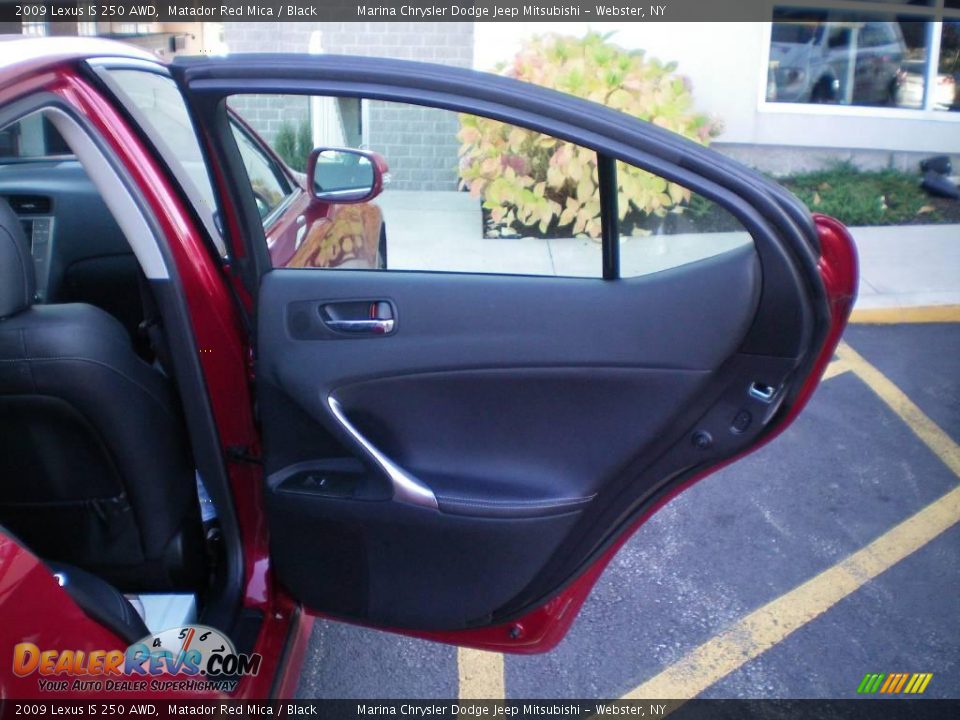 2009 Lexus IS 250 AWD Matador Red Mica / Black Photo #12