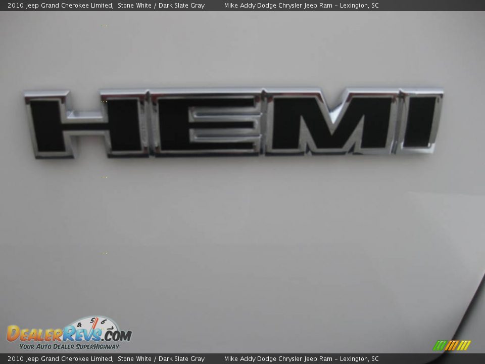 2010 Jeep Grand Cherokee Limited Stone White / Dark Slate Gray Photo #6