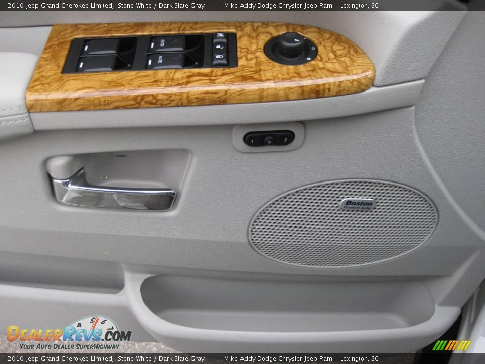 2010 Jeep Grand Cherokee Limited Stone White / Dark Slate Gray Photo #8
