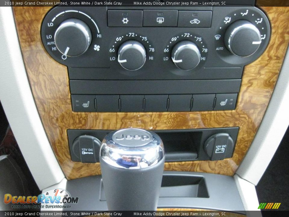 2010 Jeep Grand Cherokee Limited Stone White / Dark Slate Gray Photo #15