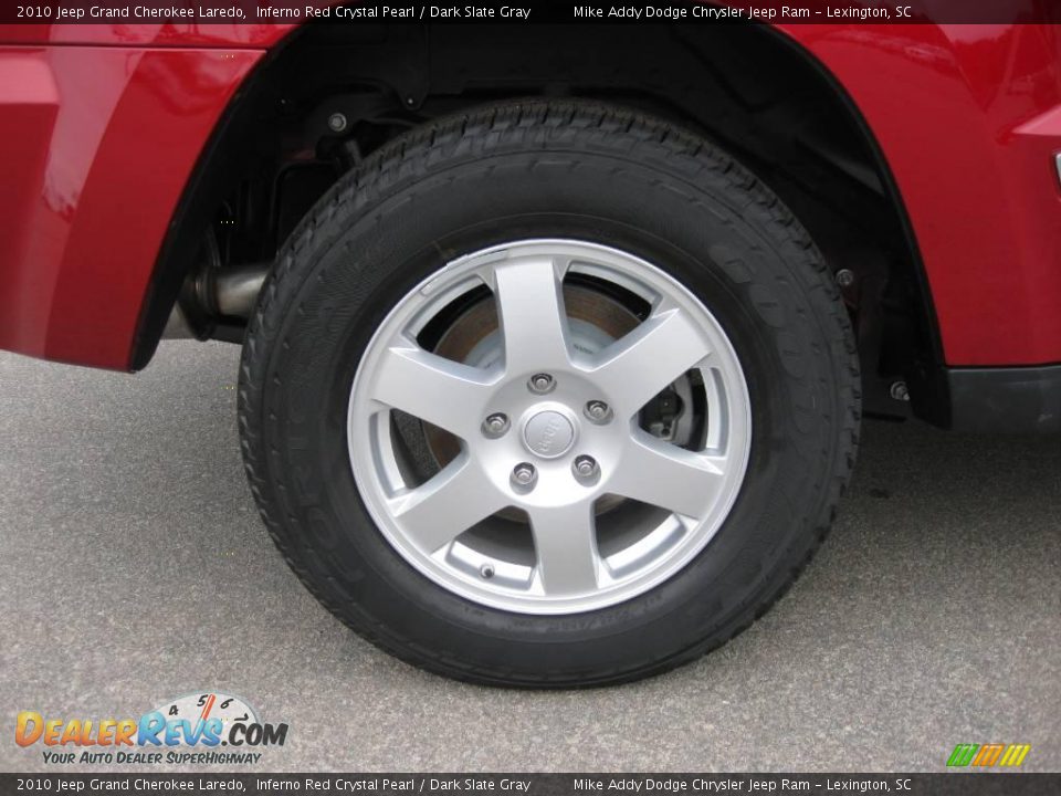 2010 Jeep Grand Cherokee Laredo Inferno Red Crystal Pearl / Dark Slate Gray Photo #5